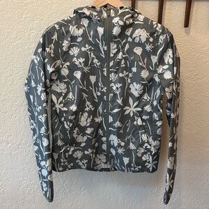 NWOT The North Face floral rain shell